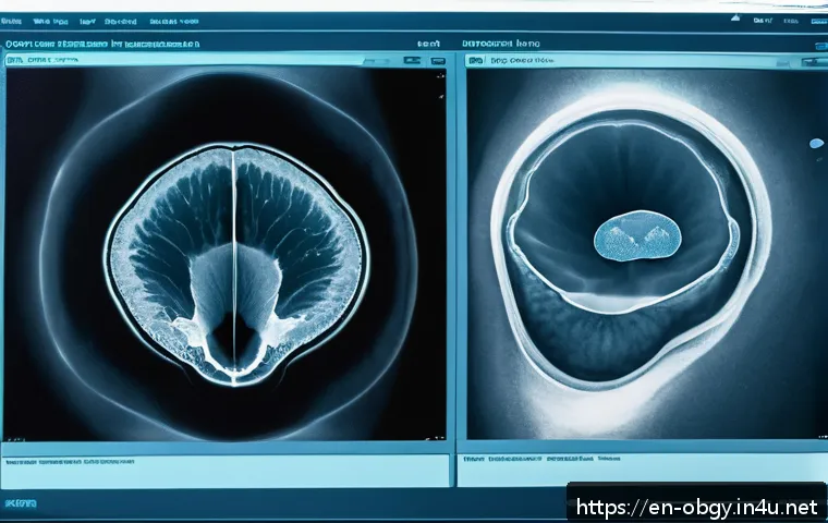 임신 초기 초음파에서 확인하는 태아 상태 - A detailed medical illustration of an early pregnancy ultrasound scan showing a clear embryo with a ...